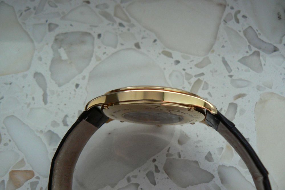 Louis Erard złoto 18K omega gold 750 złoty zegarek