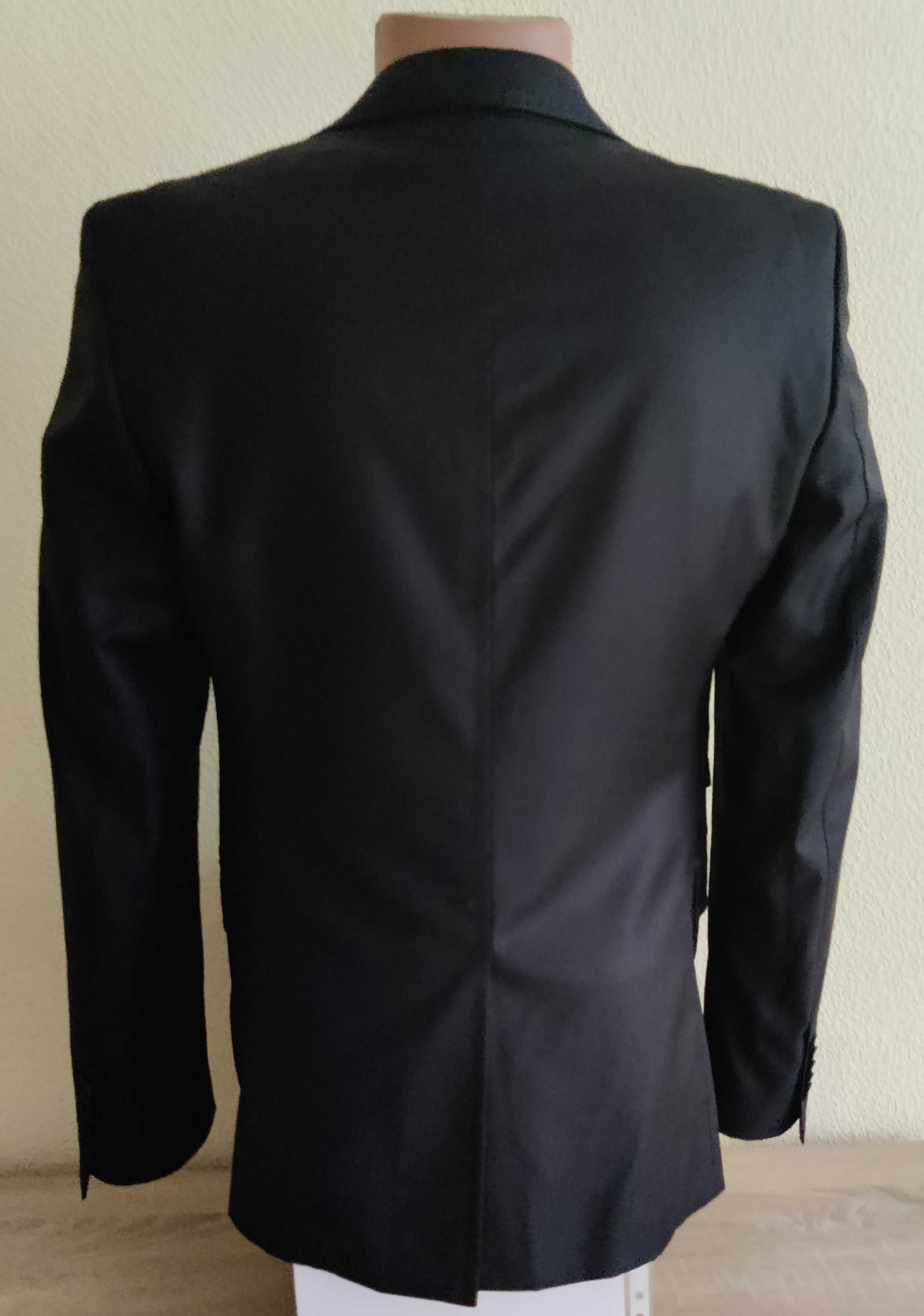 Піджак приталений black tag by zara man розмір xs-s/170