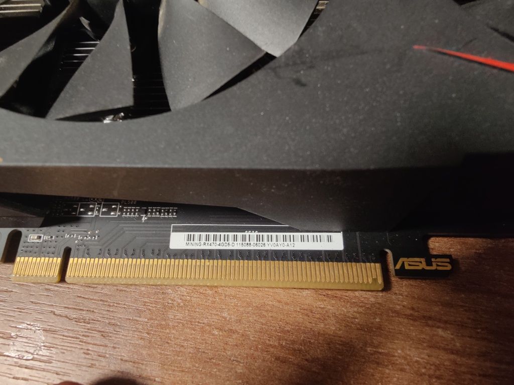 Відеокарта Asus rx470-4gb mining dvi