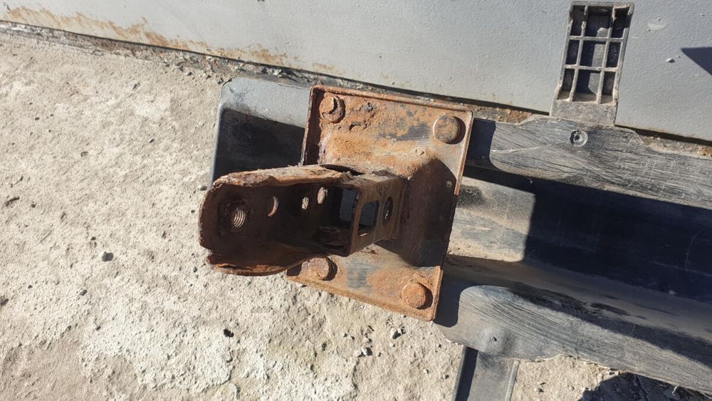 Усилитель бампера заднего 866312F000  Kia Cerato 2003-2009 разборка