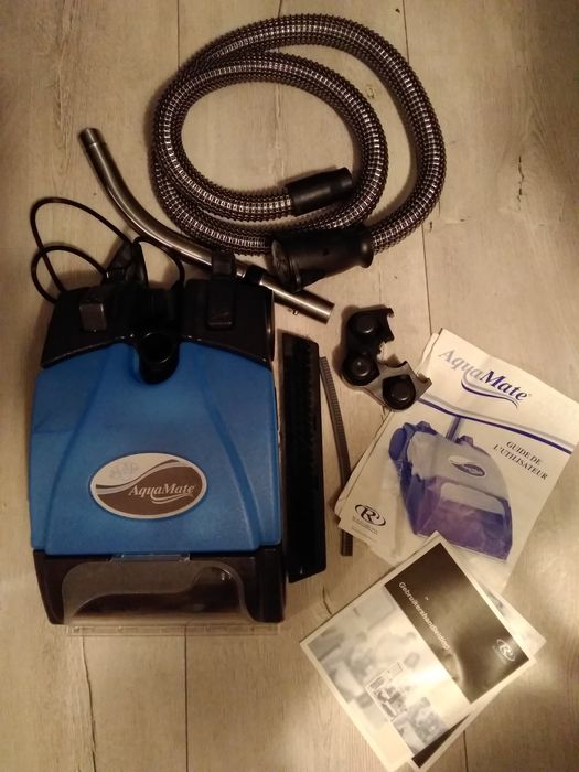 Elektro szczotka Power Nozzle + AquaMate RAINBOW E2 BLUE + rura + wąż