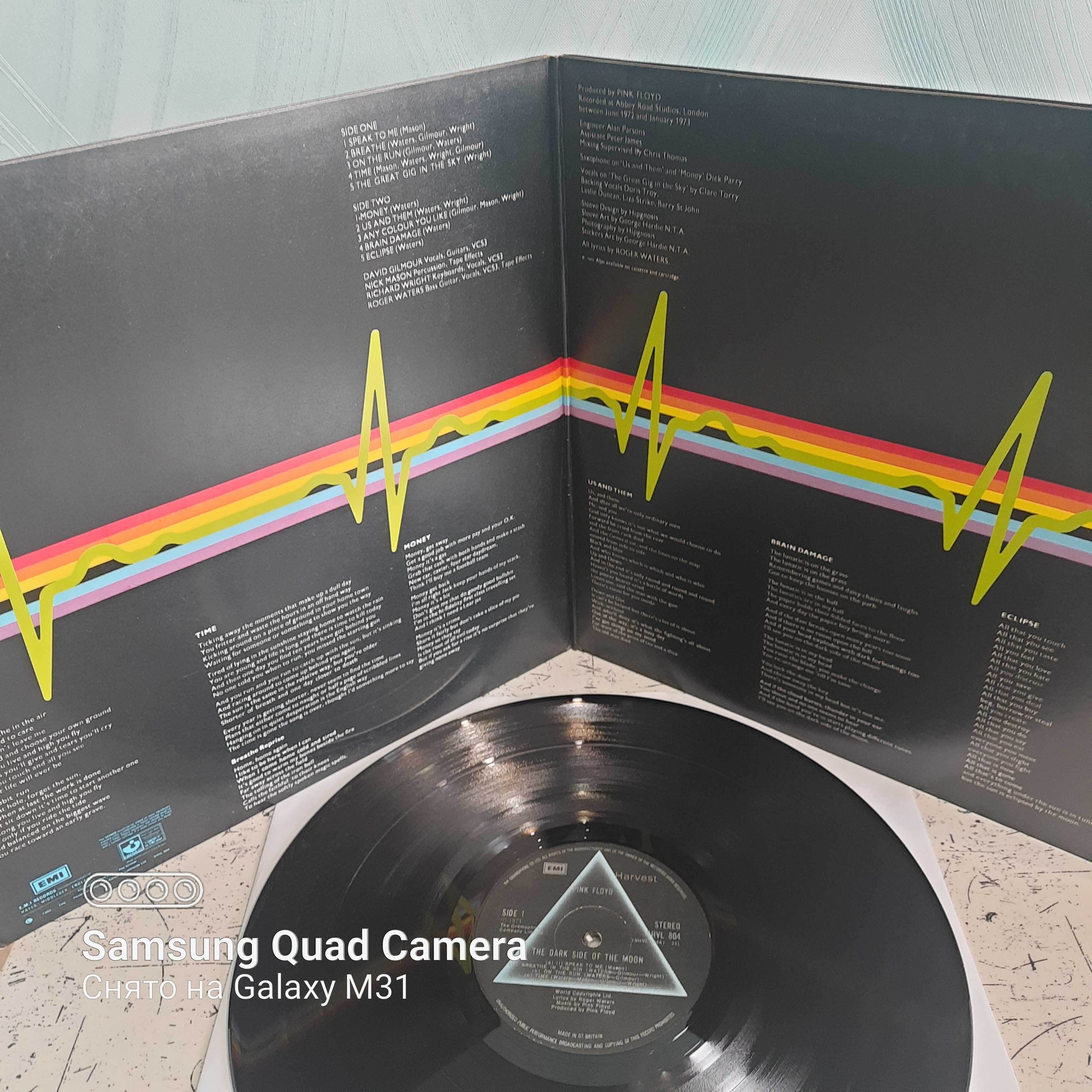 PINK FLOYD The Dark Side Of The Moon LP UK