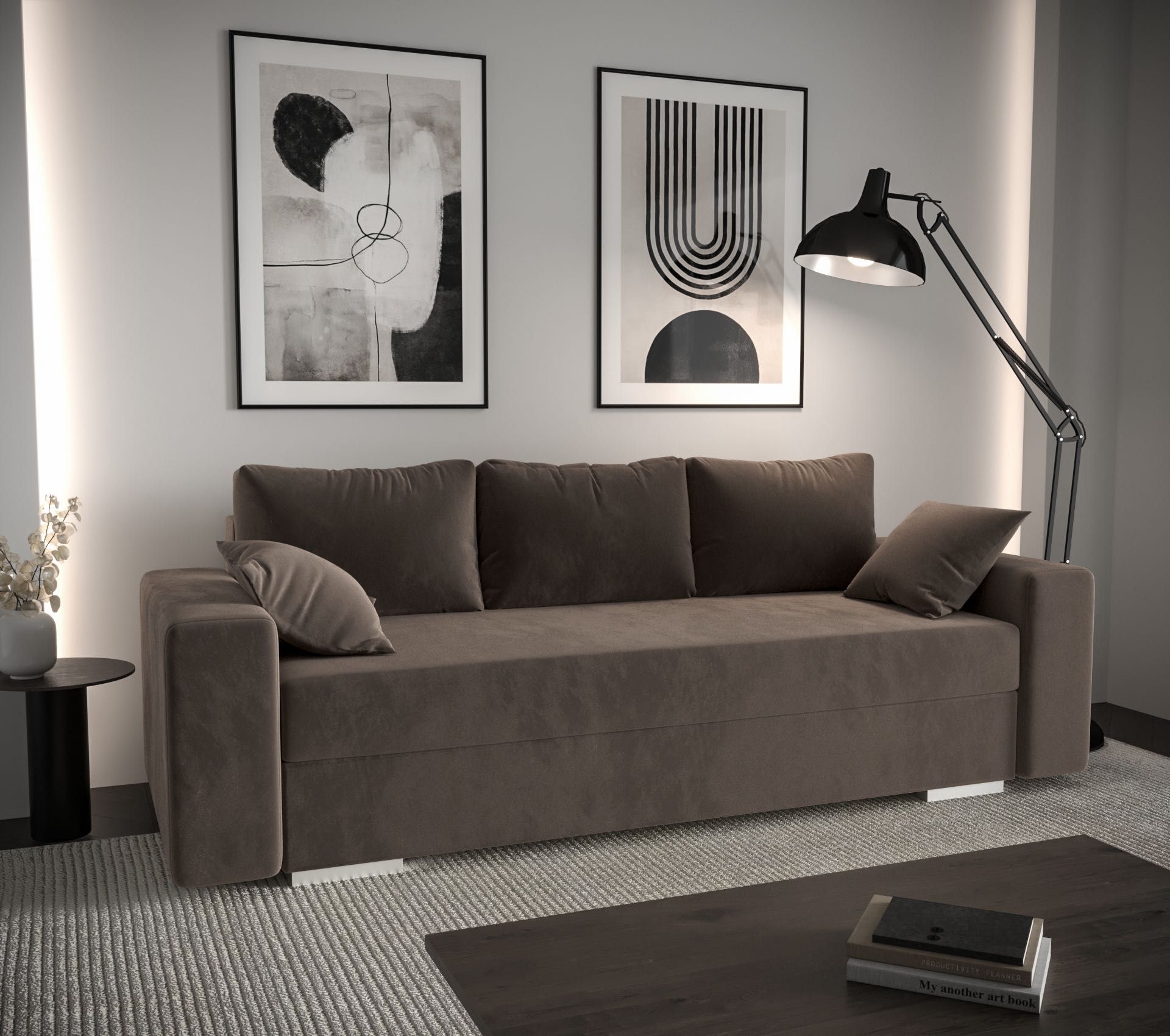 Sofa Kanapa RITA Funkcja Spania Wygodna EN MEBLE