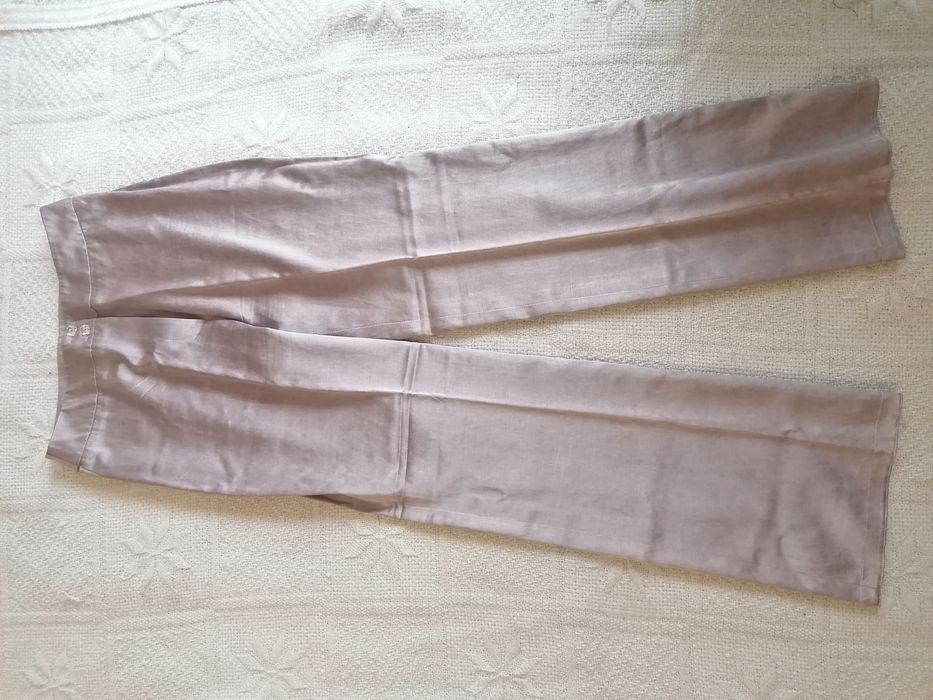 Garnitur, elegancki, satynowy,  kawa z mlekiem, rozmiar 38/,S/małe M