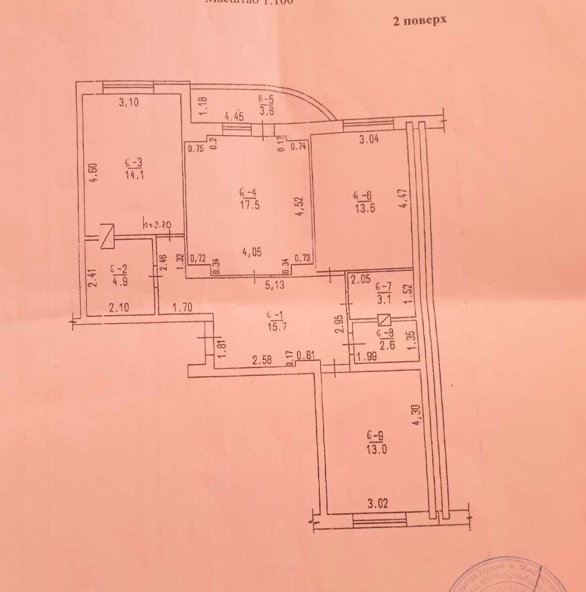 3-комнатная квартира (88 м2) в новострое с ремонтом!