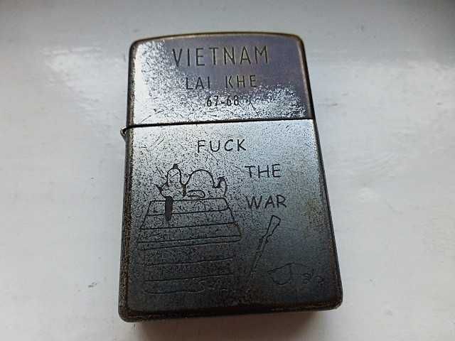 Zapalniczka Zippo Vetnam War Replica US Army Snoopy Fuck The War