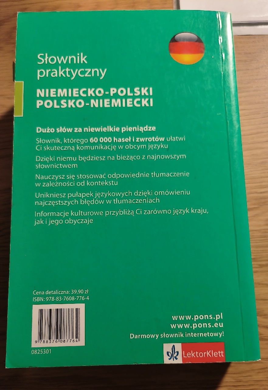 PONS Słownik praktyczny niemiecko-polski