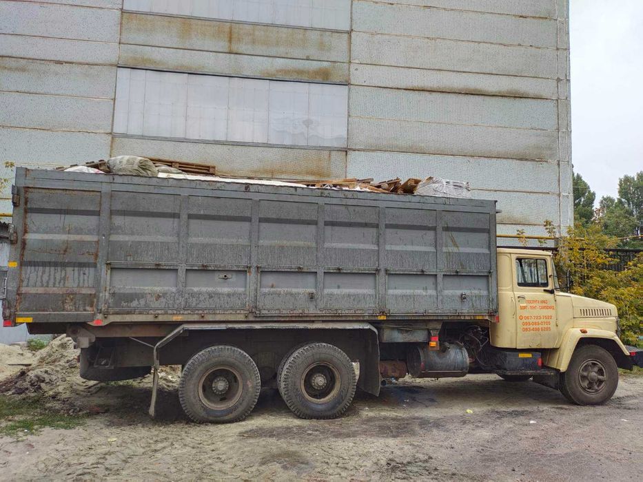 КРАЗ Хозяйский, кузов 7 м, под 40  кубов, борт - тент- самосвал,!