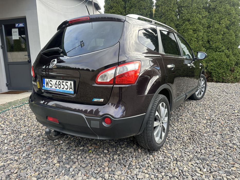 Qashqai +2 7 osobowy diesel hak ładny Navi Bose Panorama Tempomat