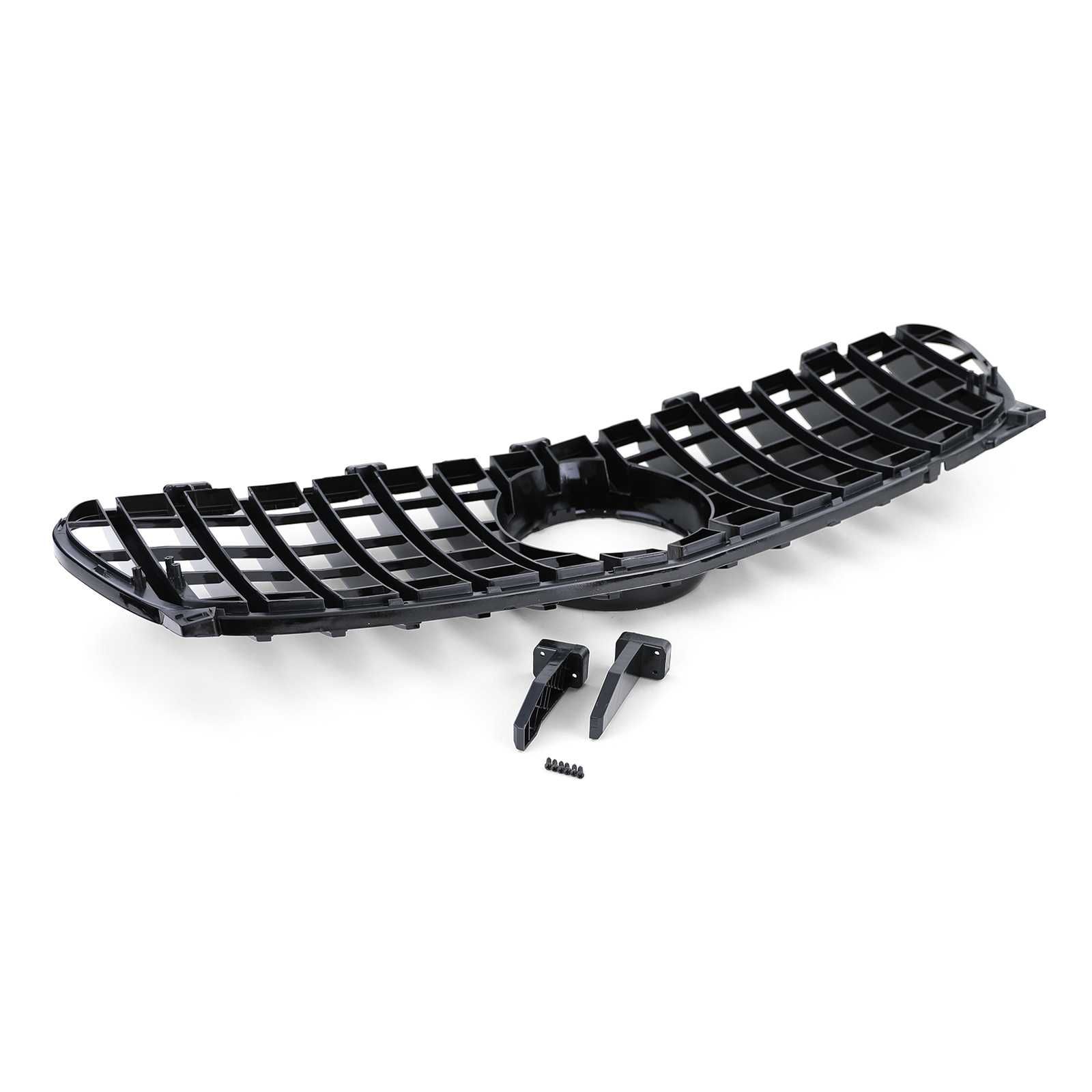 Grelha desportiva preta brilhante Mercedes GLA X156 a partir de 17