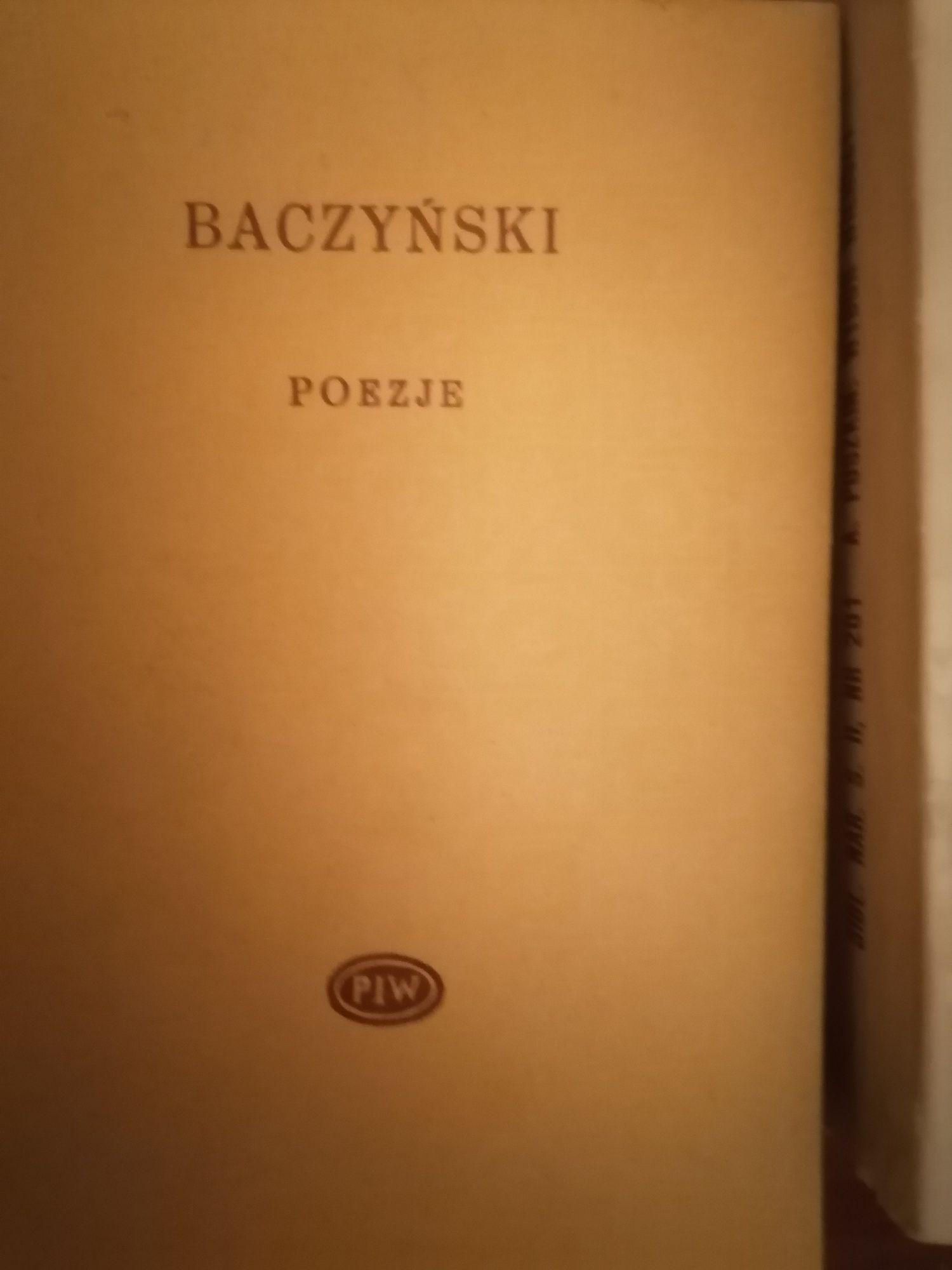 Poezja, fraszki - Asnyk, Baczyński