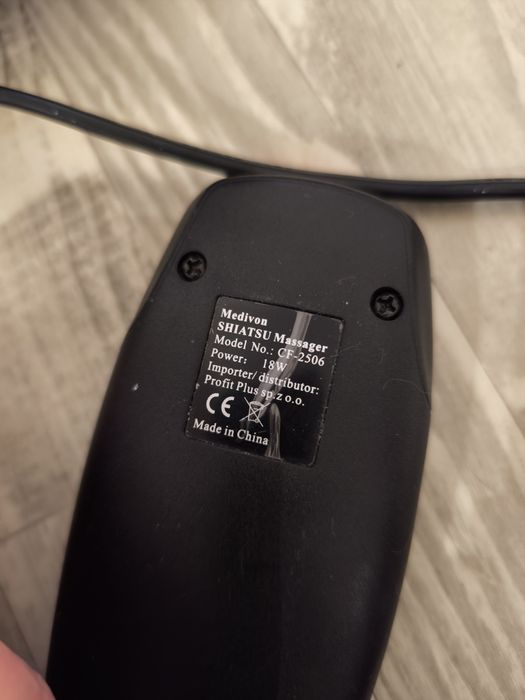 Mata masującą masażer fotel masujący