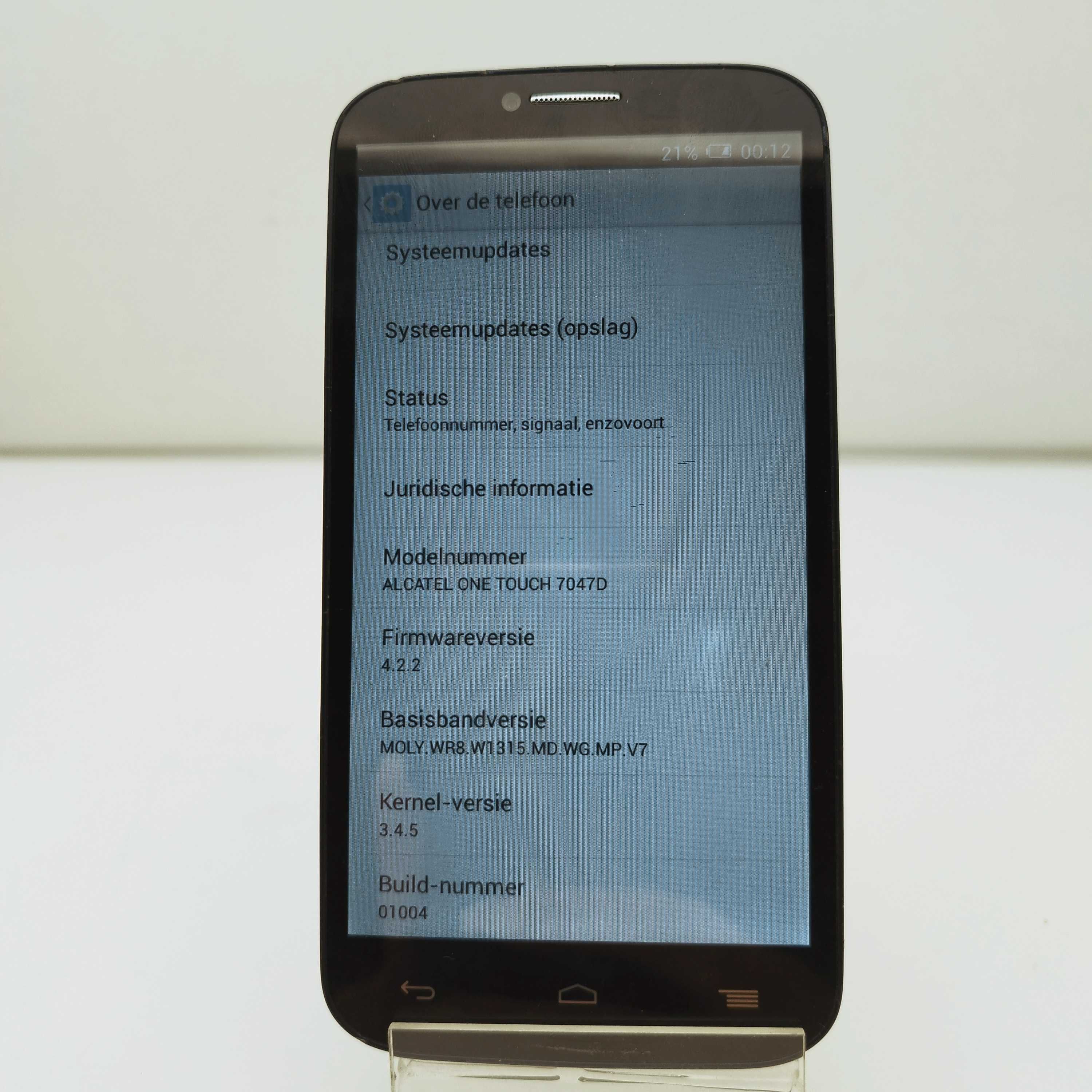 Smartfon Alcatel One Touch Pop C9 1 GB / 2 GB 2G czarny 852/25/psz