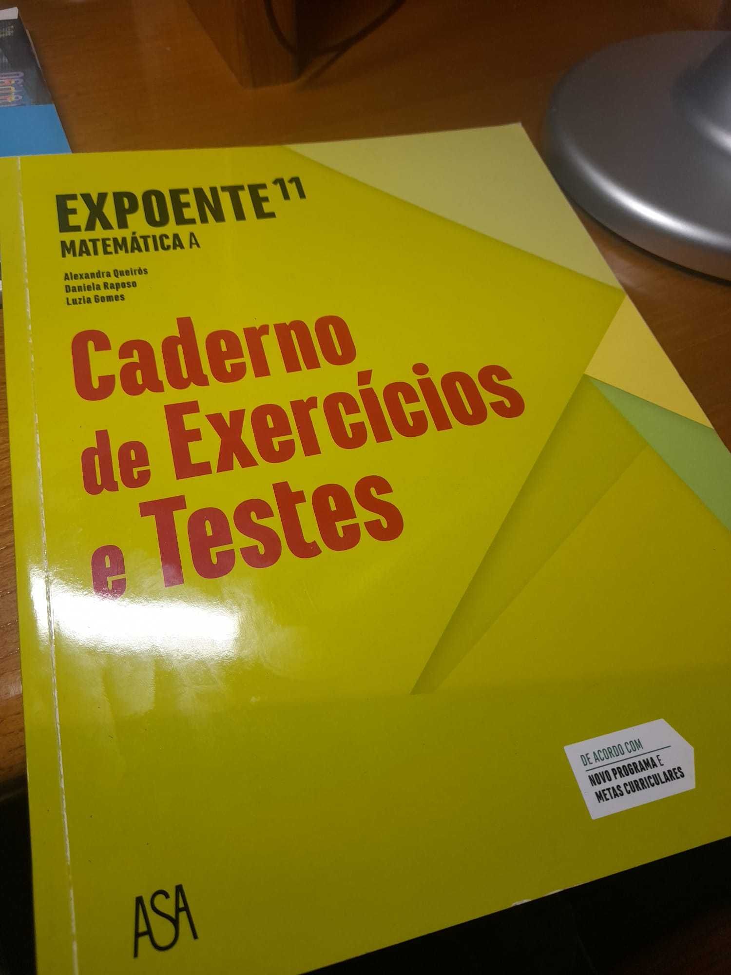 Cadernos de atividades 10º e 11º