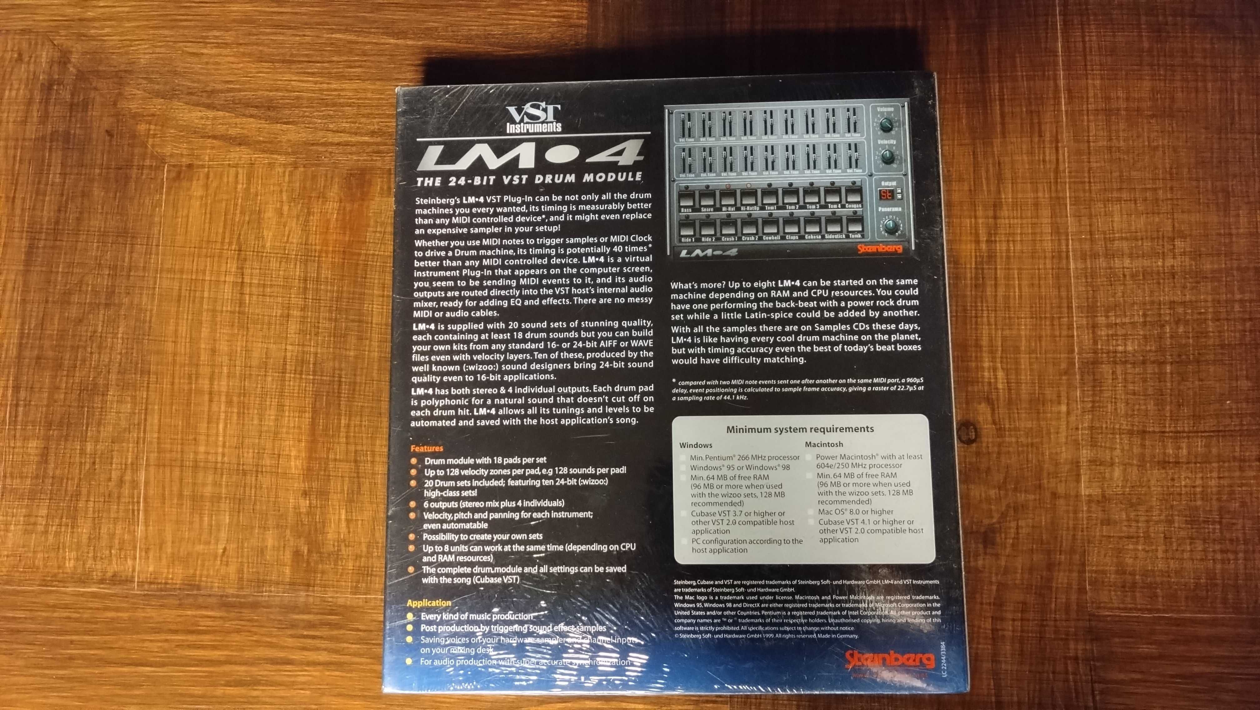 STEINBER LM-4 - VST Drum Module - Unikat!