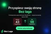 Twoja strona traci klientów? Przyspieszenie WordPress + gwarancja