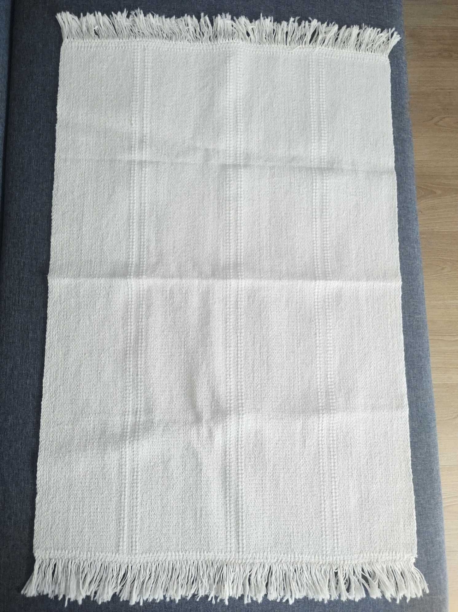 Chodniczek, dywanik kremowy ecru