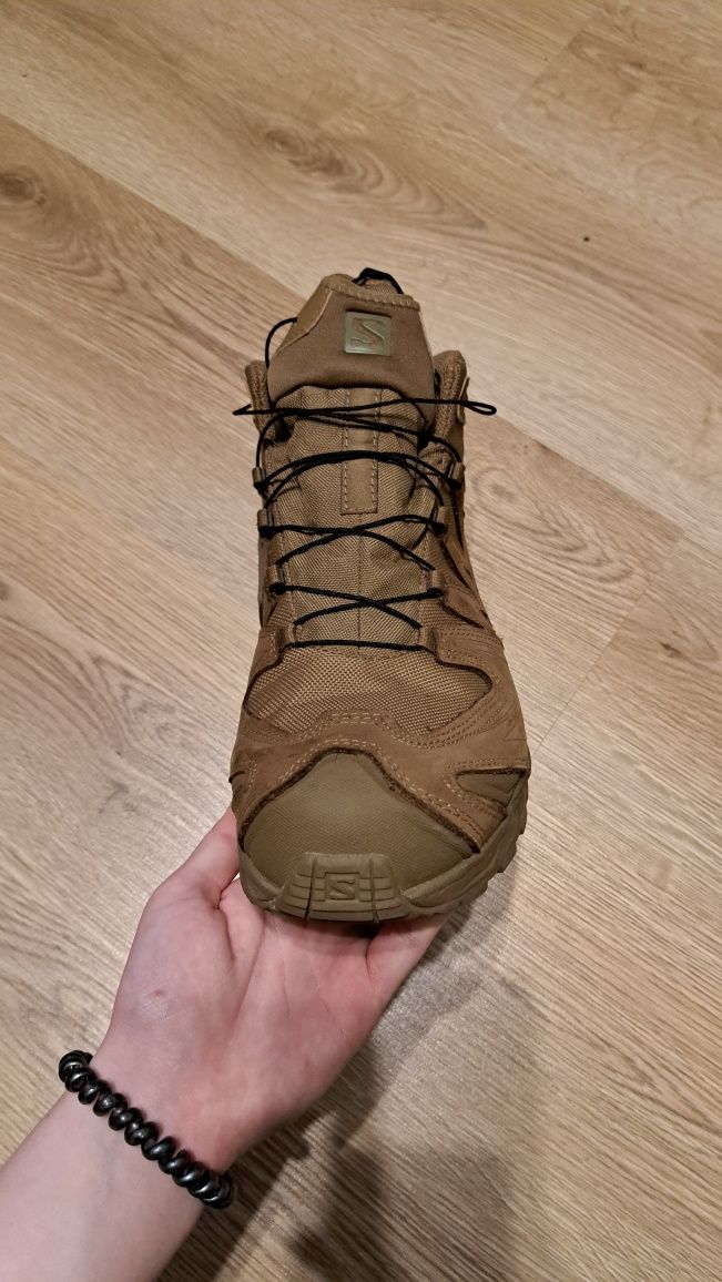 Ботинки тактические Salomon XA Forces MID GTX Military Coyote 42  2/3