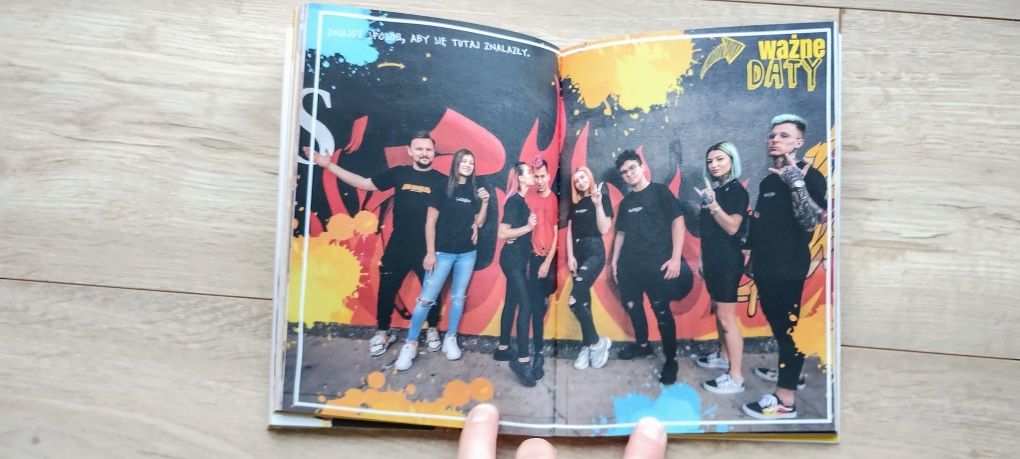 Książka EKIPA Friz Wersow Patec Marcysia i ekipa wszyscy w chalengu