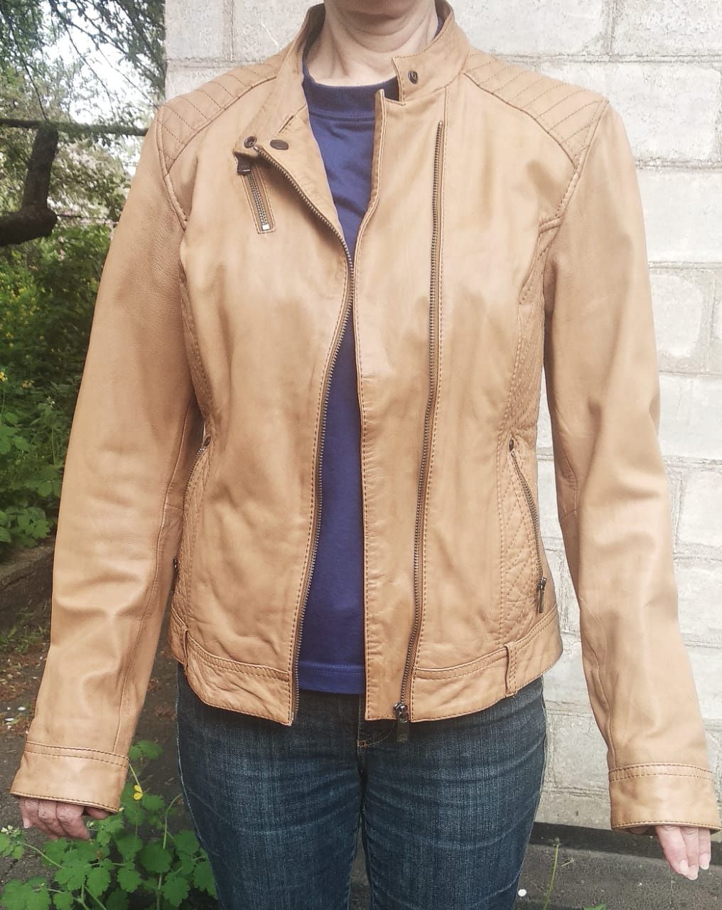 Куртка кожаная oakwood женская