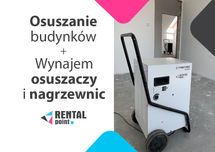 WYNAJEM Osuszaczy, Nagrzewnic, Klimatyzatorów, OSUSZANIE budynków