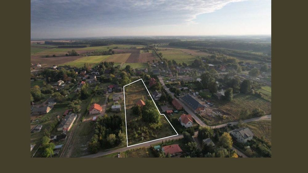 Działka inwestycyjna uzbrojona 0,72 ha