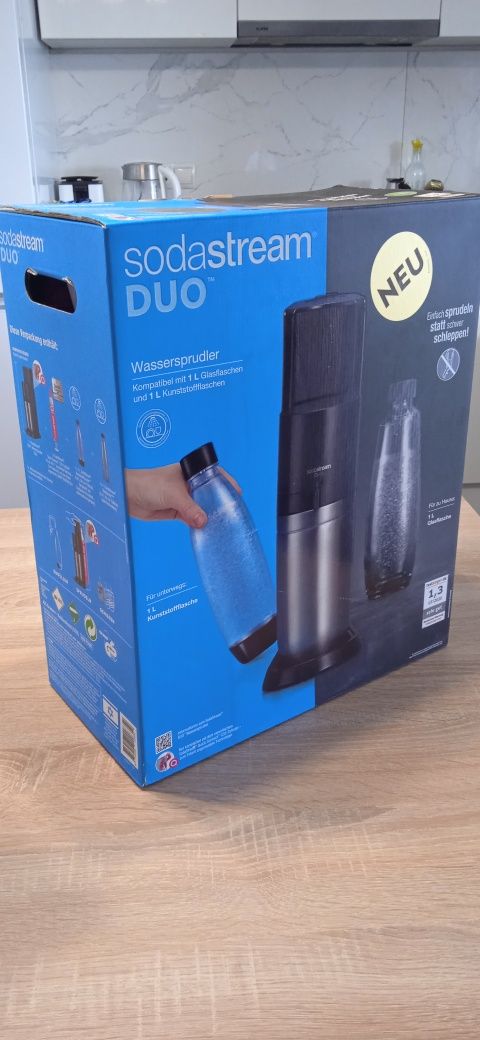 Комплект для газованої води Sodastream duo новий