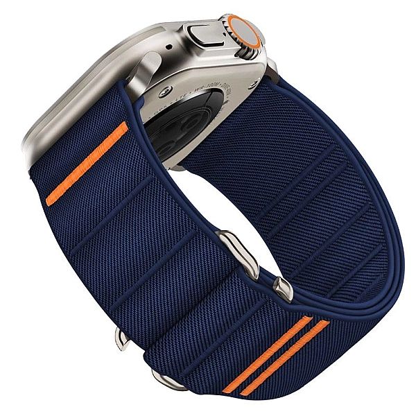 Pasek Tech-Protect Nylon Slip na Apple Watch 44 / 45 / 46 / 49 mm - gr