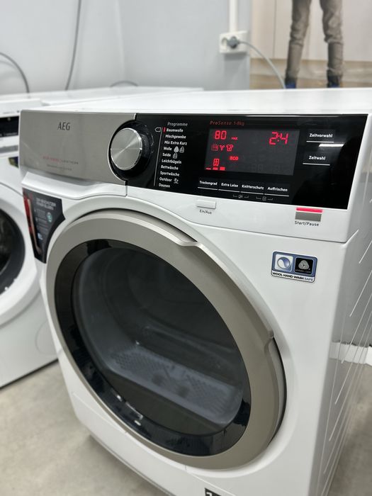 СУШИЛЬНА МАШИНА AEG 8000 SERIES lavatherm A+++ тепловий насос 8кг