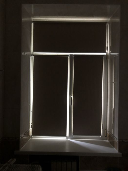 Рулонные шторы с точным замером. Жалюзи день ночь. Тканевые ролеты