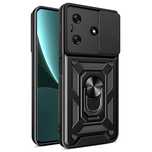 Etui Pancerne Hybrid Armor Camshield do Tecno Spark 10 Pro z osłoną na