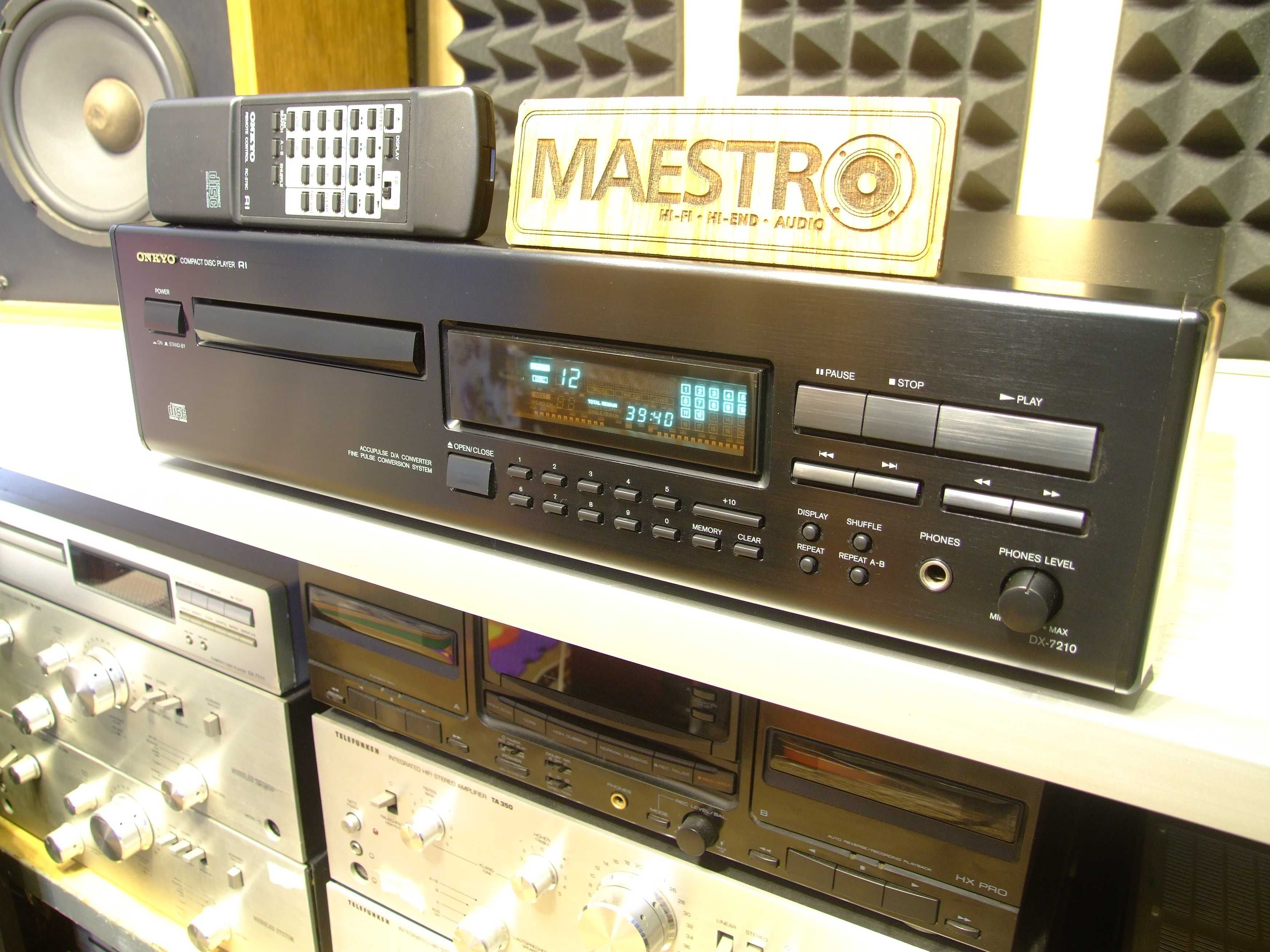 CD програвач Onkyo DX-7210. Пульт. Стан. Без передплати