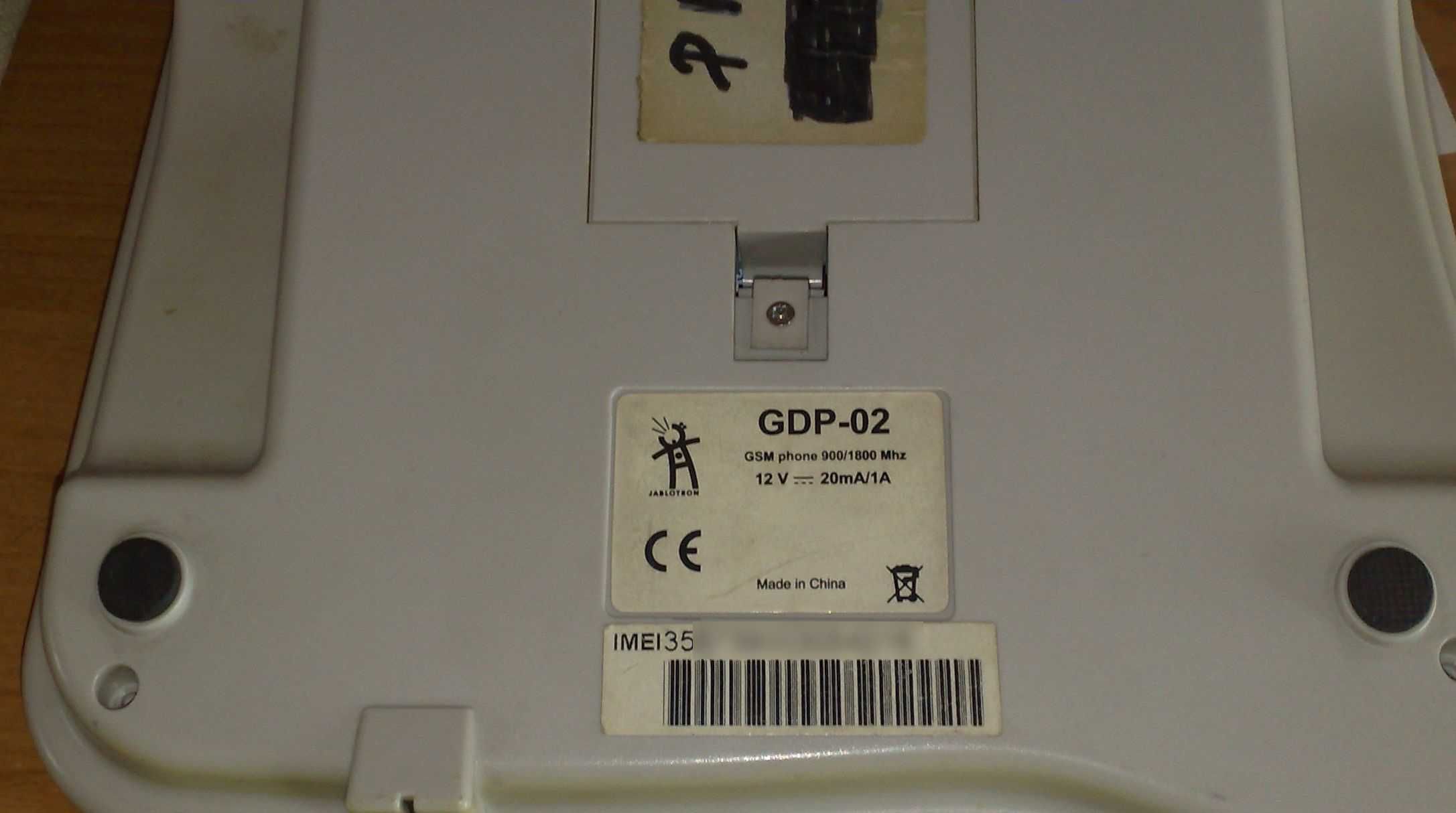 Stacjonarny telefon GSM - Jablotron GDP-02 na sieć Plus GSM