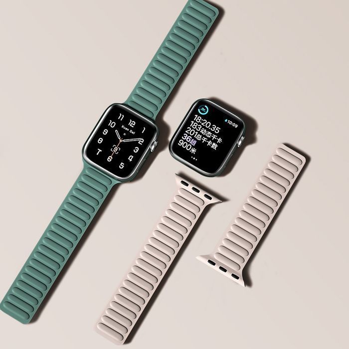 Bransoleta Magnetyczna do Apple Watch (40/38mm) - Niebieski Glamour