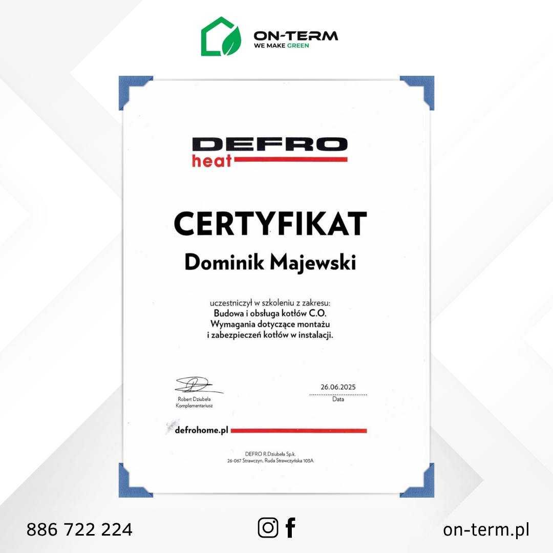 Piec na pellet Z MONTAŻEM Defro Delta EkoPell 20 kW 5kl kocioł pellet