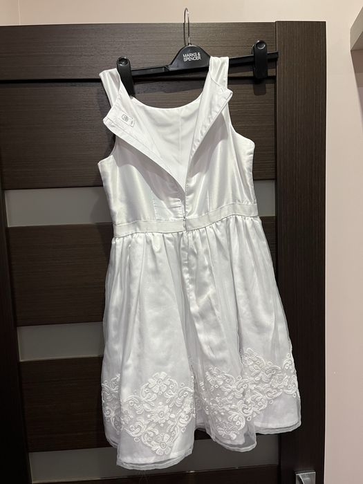 Біле святкове плаття для дівчинки COOL CLUB (розмір 146)