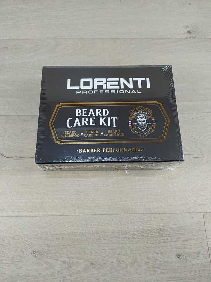 LORENTI Professional Zestaw do pielęgnacji brody Szampon Olejek Balsam