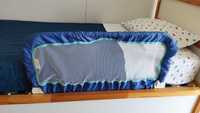 Grade lateral proteção cama criança