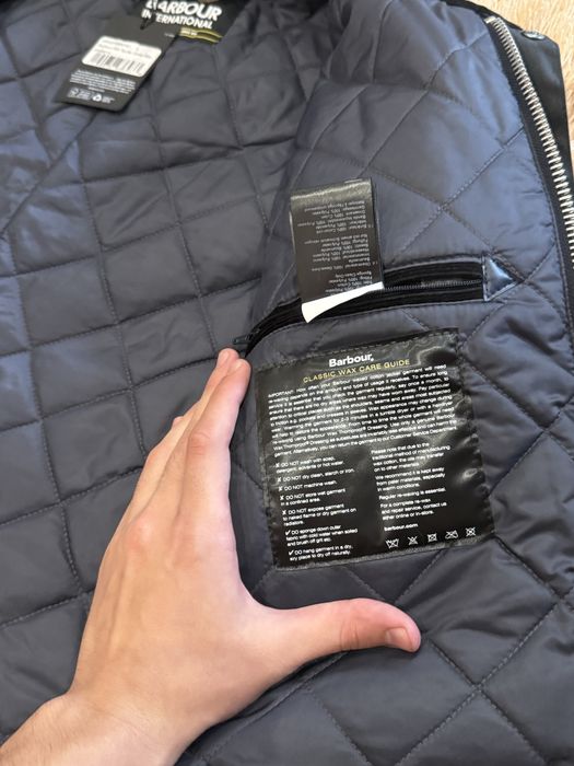 Новая ваксованная куртка Barbour Intl Tourer Duke Wax барбур вакс
