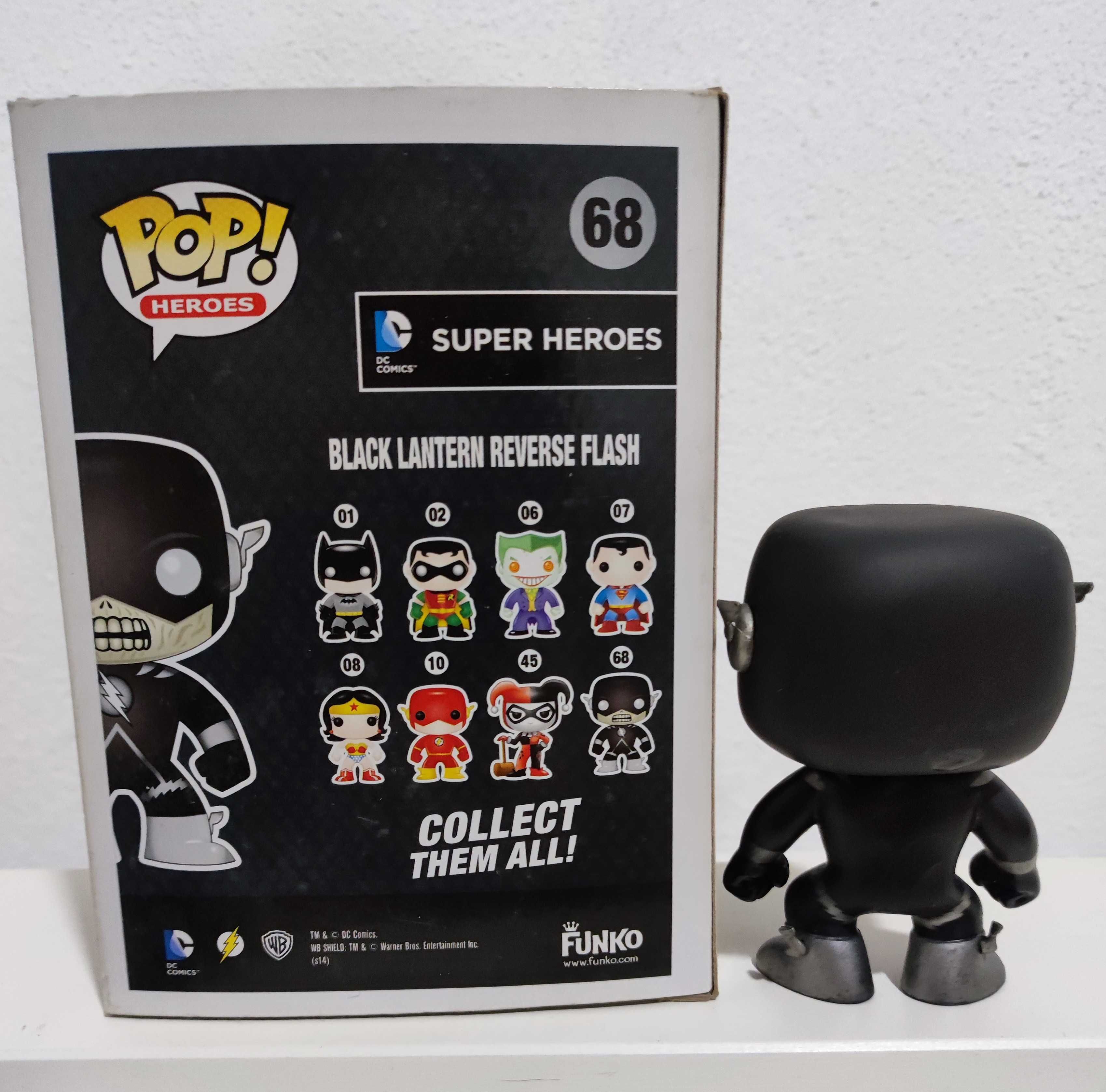 Funko: DC Heroes Black Lantern Reverse Flash - 68