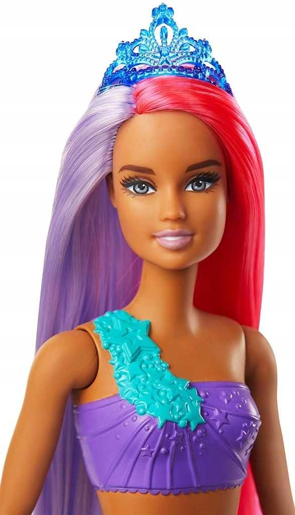 Mattel Barbie Dreamtopia Syrenka Kolorowy Ogon Lalka *NOWE*