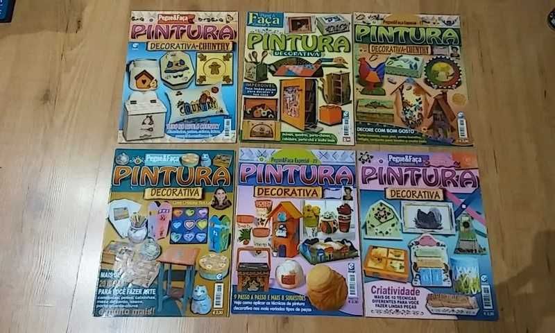 6 Revistas - Pintura Criativa