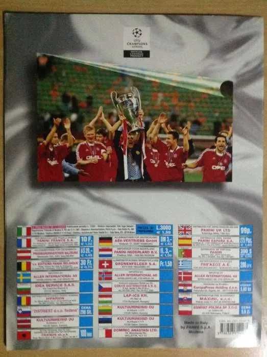 UEFA Champions League 2001/2002 album PANINI