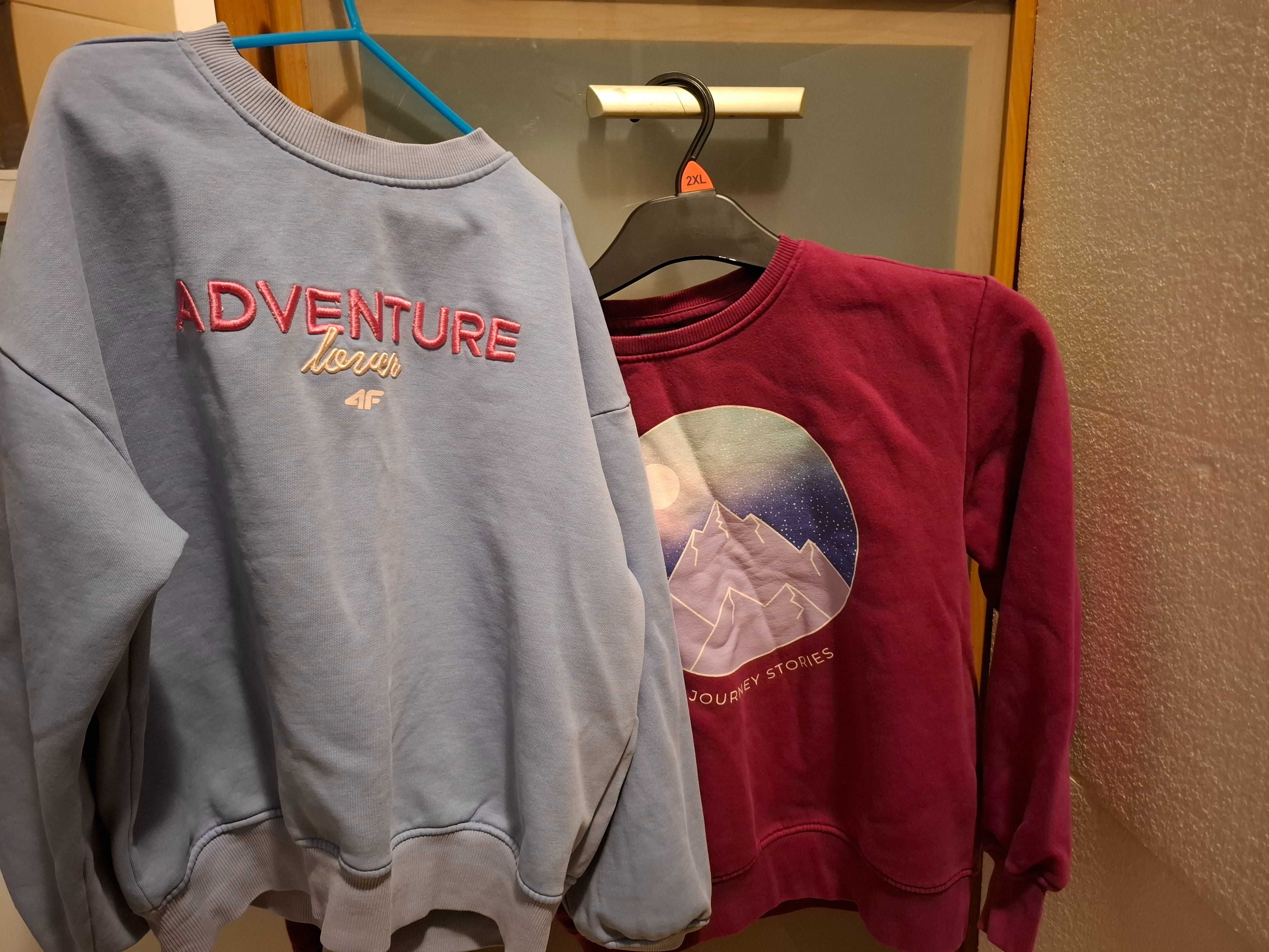 2 bluzy 4F dla dziewczynki 152