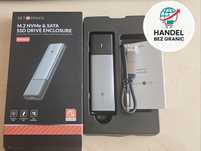 Obudowa M.2 SSD z kablem 2 w 1, Adapter USB