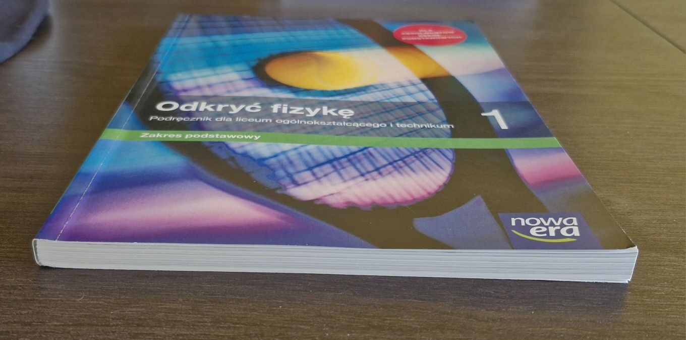 Odkryć fizykę 1, podręcznik + SPRAWDZIANY, Nowa Era, NOWY!!