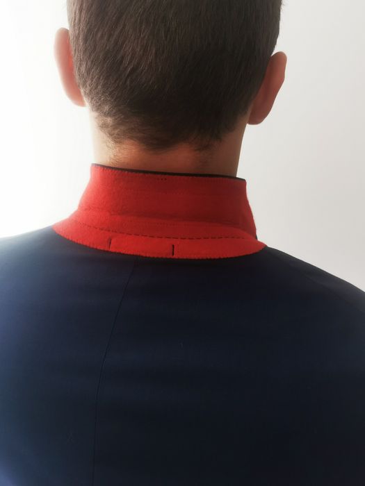 Garnitur Balthazar granatowy L