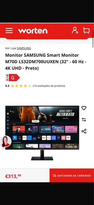 Samsung M7 Smart Monitor