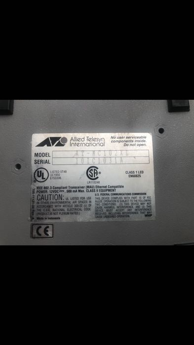 Allied Telesis AT-MC102XL