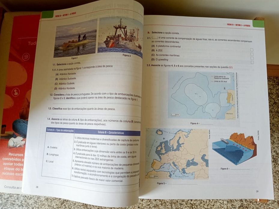 Caderno de atividades de geografia